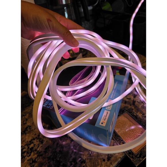 Merkury Innovations Smart Indoor and Outdoor Flex LED Multicolor Neon Strip L... - Picture 5 of 9